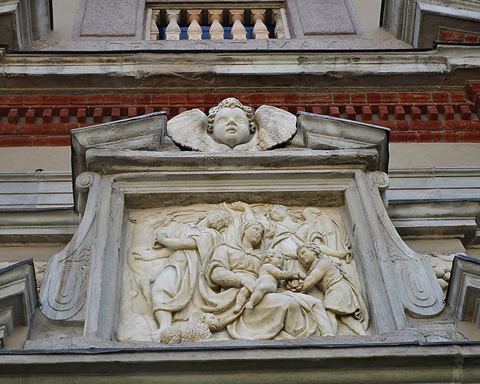 Certosa di Garegnano Milano_ riposo Sacra Famiglia